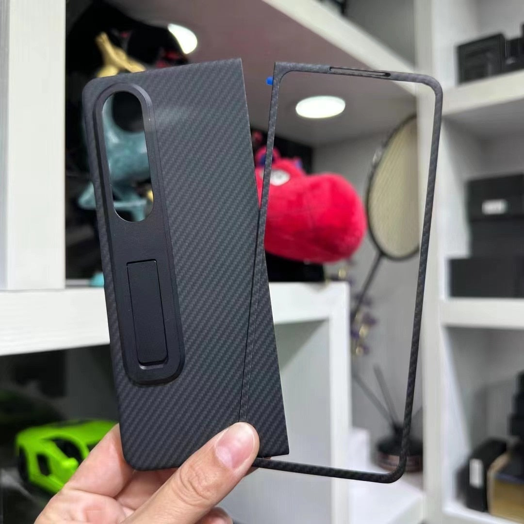 YTF-Carbon Fiber Case For Samsung Galaxy Z Fold - Premium Mobile Phone Cases from Dressmycell.com - Just $44.00! Shop now at Dressmycell.com YTF-Carbon Fiber Case For Samsung Galaxy Z Fold - Premium Mobile Phone Cases from Dressmycell.com - Just $44.00! Shop now at Dressmycell.com